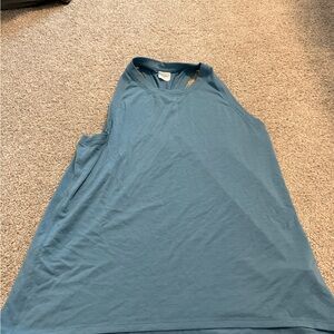 Athleta Blue Sleeveless Top